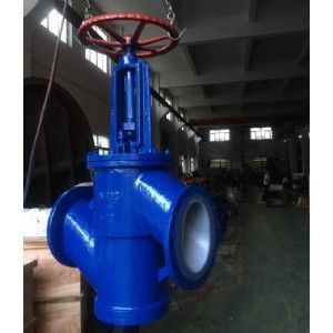 J41F46衬氟截止阀