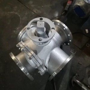 Q46F不锈钢四通球阀